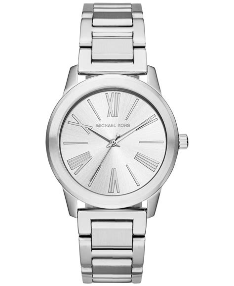 michael kors women's hartman|Women's Hartman Stainless Steel Bracelet Watch 38mm .